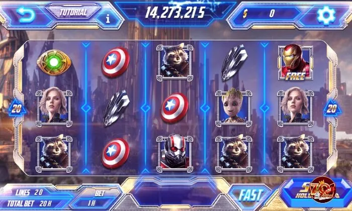 Avengers Zowin Điểm hấp dẫn của game Avengers Zowin