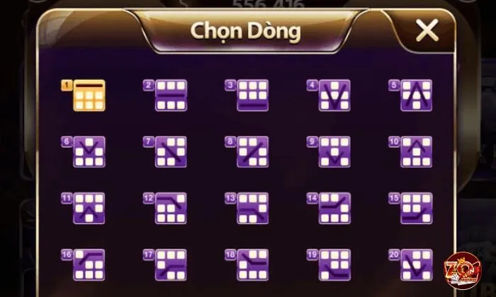 kim cương zowin Những viên kim cương Zowin trên sẽ xuất hiện trong 9 ô đặt cược