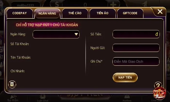 Roulette 3D Zowin Nạp tiền vào tài khoản cá cược Zowin