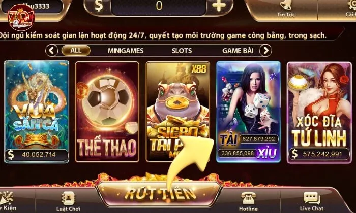 tài xỉu zowin Click chọn tài xỉu Zowin