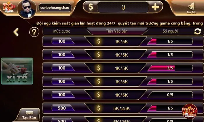 Xì tố Zowin Xì tố zowin an toàn uy tín và hiệu quả